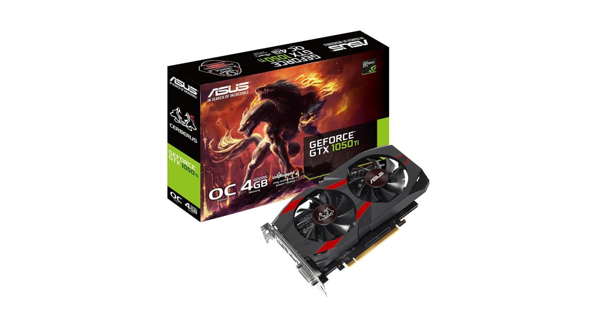 Asus cerberus gtx 1050 clearance ti overclock